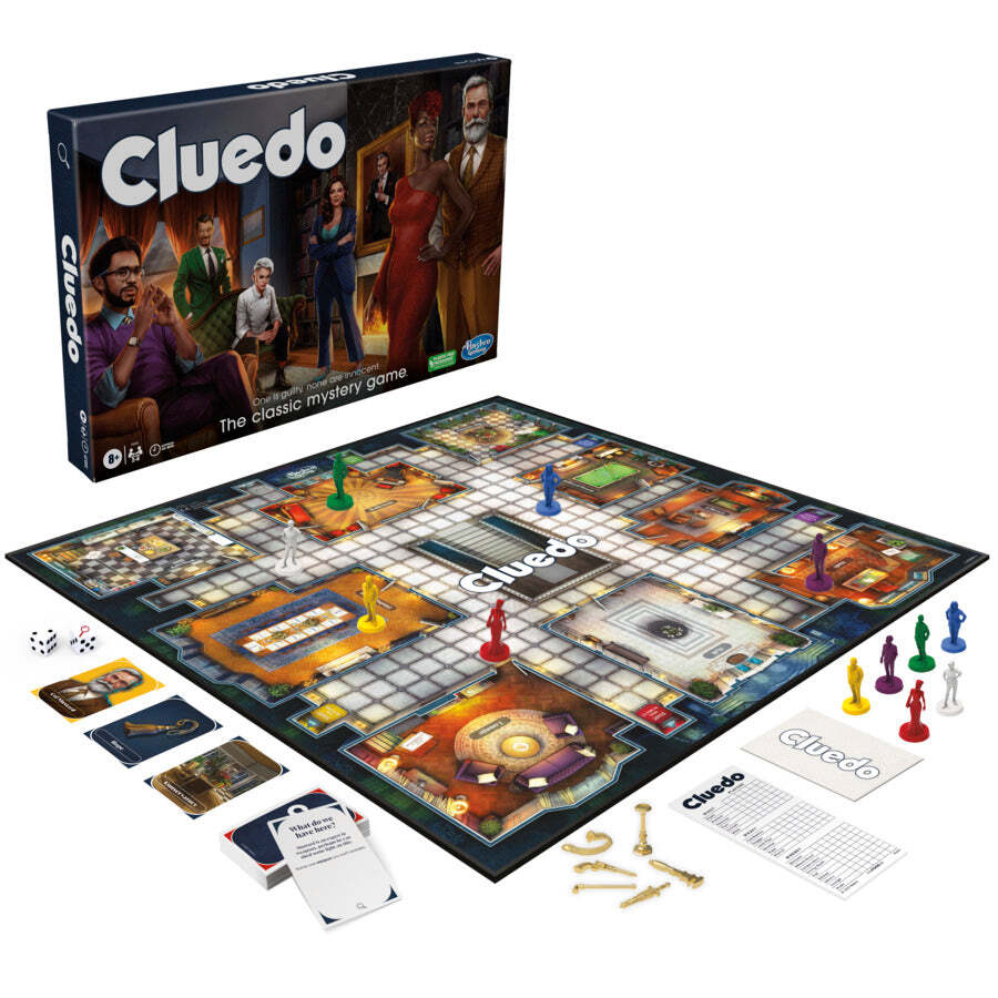 Hasbro 孩之寶桌遊 妙探尋兇經典遊戲組(更新版) 東喬精品百貨 F6420