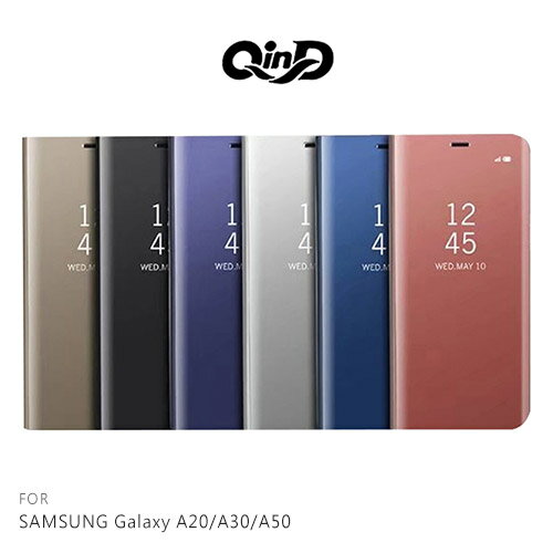 QinD SAMSUNG Galaxy A50 透視皮套