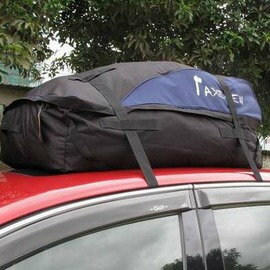 【車頂軟質折疊行李包-長100*寬85*前高25*後高45cm-1套/組】通用款 600D防水牛津布 車頂行李包 超大托運袋(約295升)-76012