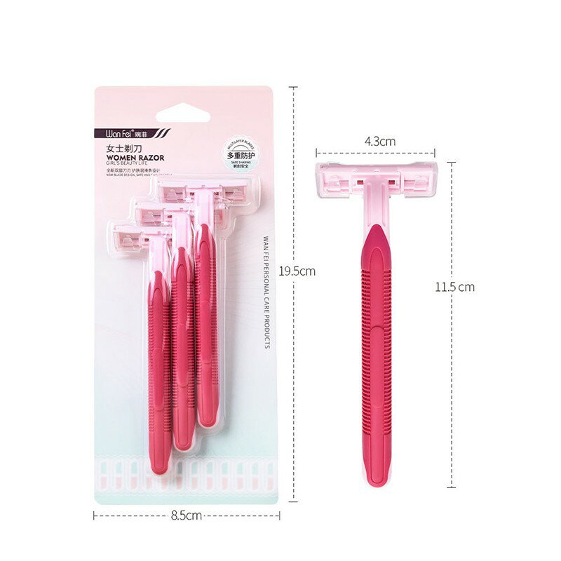 女用除毛刀【G032】台灣出貨 居家  女士輕便刀 美體除毛刀 女用輕便刀 一次性除毛刀 刮腋毛刀 除腳毛刀 5