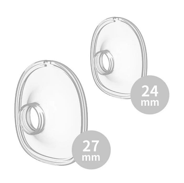 MOOIMOM沐伊孕哺電動吸乳器配件-集乳罩24/27mm (尊爵版)(多款可挑)280元