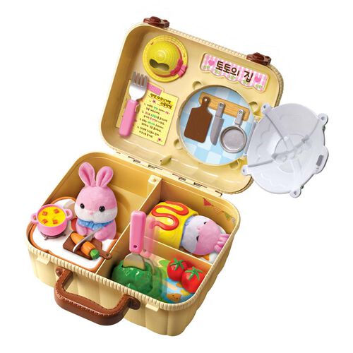 《MIMI WORLD》家家酒 MIMI寵物野餐包-粉紅小兔的 東喬精品百貨