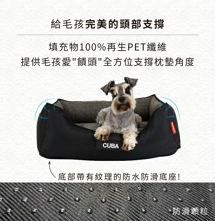 【澳洲EZYDOG】二合一Smart恆溫記憶寵物床|記憶散熱層|防水層| 臥床散熱佳 四方角性的床墊 狗狗床墊 窩 床 6 【澳洲EZYDOG】二合一Smart恆溫記憶寵物床|記憶散熱層|防水層| 臥床散熱佳 四方角性的床墊 狗狗床墊 窩 床 6