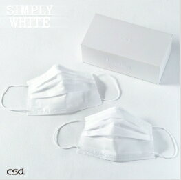 CSD中衛 醫療彩色口罩-SIMPLY WHITE 全白