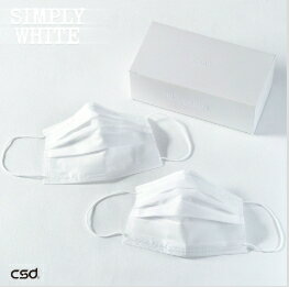 CSD中衛 醫療彩色口罩 - SIMPLY WHITE 全白 30入