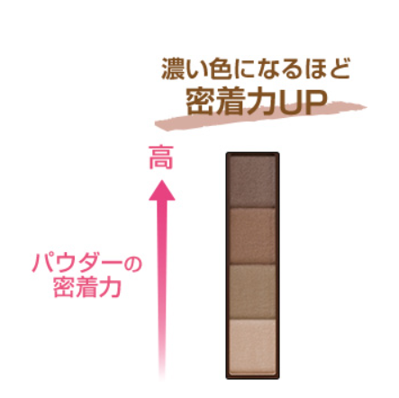 【預購】EXCEL 四格眉彩盤 眉粉  Catie大推 日本直送 1