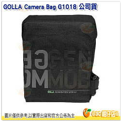芬蘭時尚 GOLLA G1018 相機包 公司貨 攝影包 活力黑 GF1 GF2 EP1 EP2 EPL1 EPL2 NEX-3 NEX-5 NX100 NX10 P7000 XS30