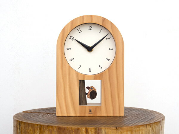 日本代購 空運 KICORI 日本製 啄木鳥 時鐘 搖擺鐘 掛鐘 壁鐘 掛置兩用 木製 木頭 手工 工藝 雜貨