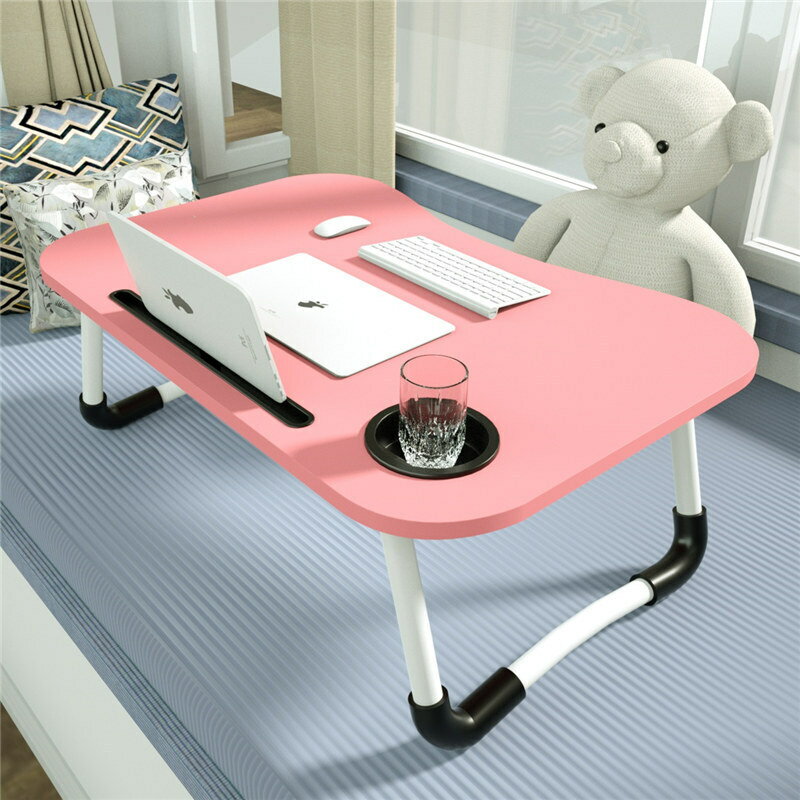 開發票 筆記本電腦桌 小桌子可折疊床上書桌筆記本電腦桌子宿舍寢室寫字桌懶人桌吃飯桌