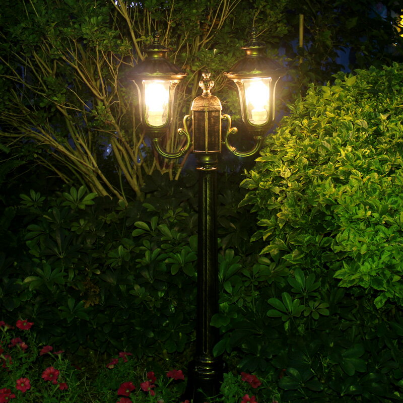 花園別墅燈LED草坪燈 庭院燈戶外燈路燈燈具 室外燈高桿燈景觀燈 4