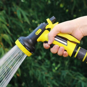 多功能澆花洗車神器噴頭水管軟管高壓水搶家用園藝澆水收納架套裝
