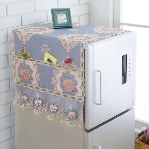 新款冰箱洗衣機罩蓋罩冰箱巾單開門對雙開門冰箱蓋布布巾防塵罩套