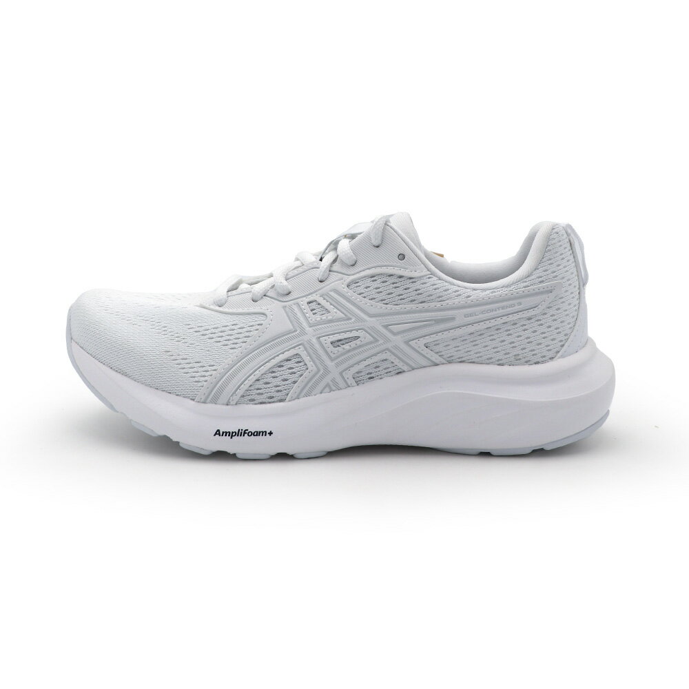 【全館滿額折】 ASICS GEL-Contend 9 白色 休閒 輕量 透氣 慢跑鞋 運動鞋 女款 J2876【新竹皇家1012B681-100】