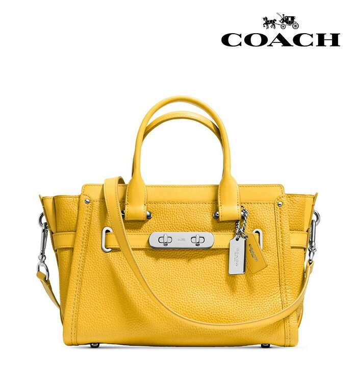 <br/><br/>  COACH SWAGGER 20 IN PEBBLE LEATHER<br/><br/>
