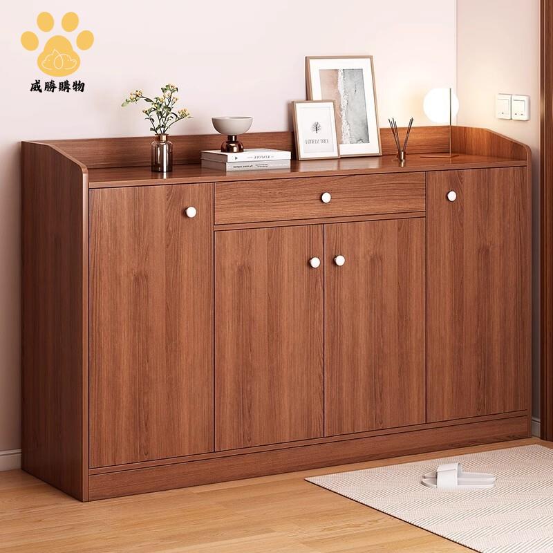 免運 快速發貨 鞋櫃 家用簡約門口2025新款入戶室內陽臺靠墻一體收納儲物櫃 子鞋架【WS103】