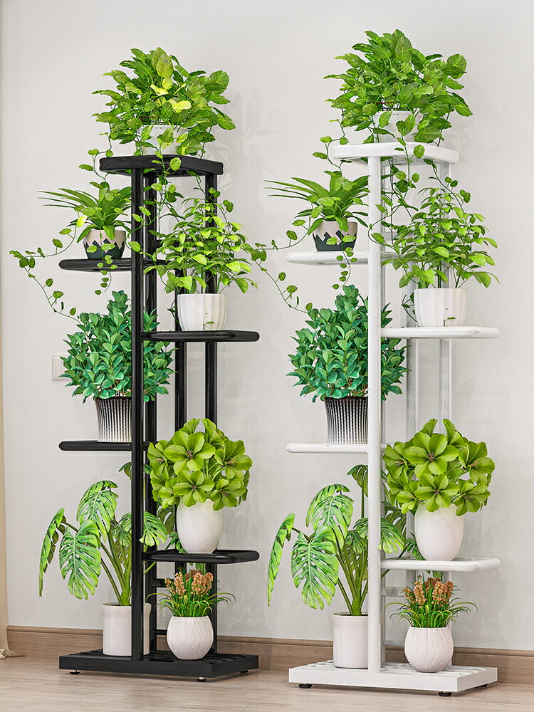 花架子客廳落地式室內家用陽臺置物架多層鐵藝綠蘿植物擺放花盆架