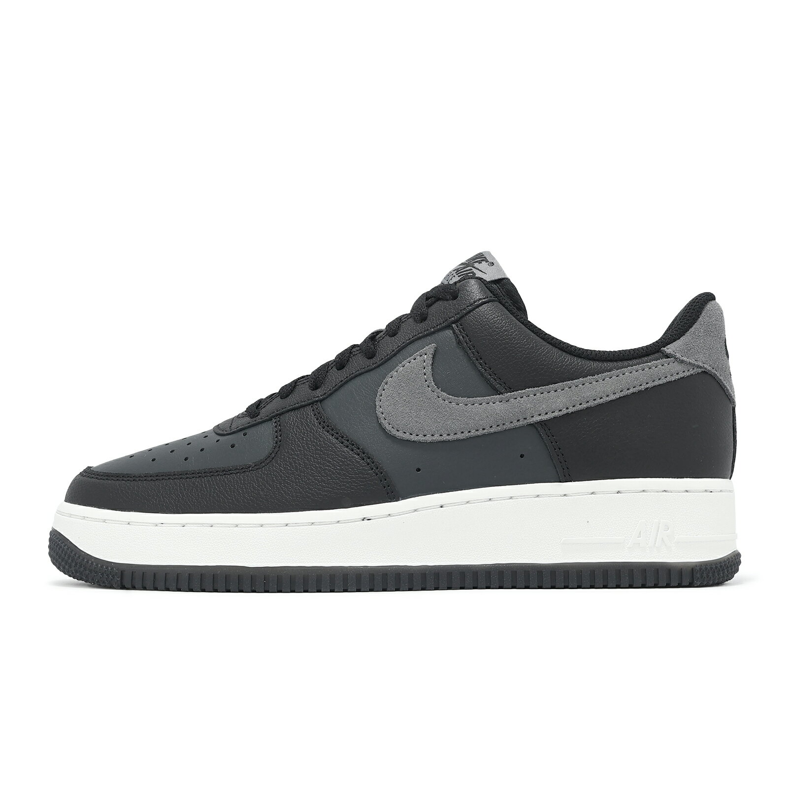 Nike 休閒鞋 Air Force 1 07 LV8 男鞋 女鞋 黑 灰 AF1 經典  FJ4170-004