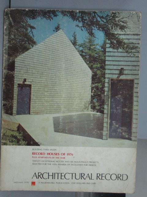 【書寶二手書T1／建築_QKJ】Architectural Record_1976MID-MAY