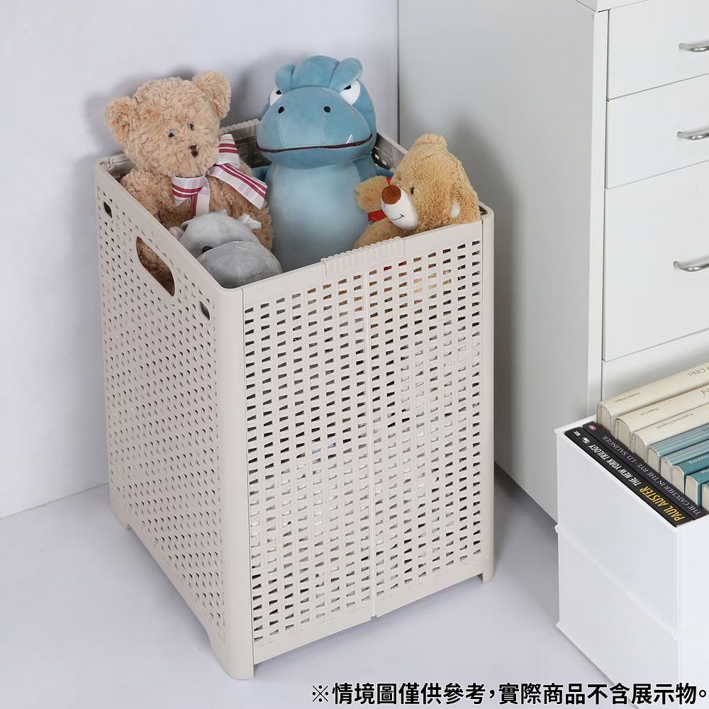 【DECO HOME商品】可折疊收納洗衣籃 43L LMO SR2(DH) NITORI宜得利家居