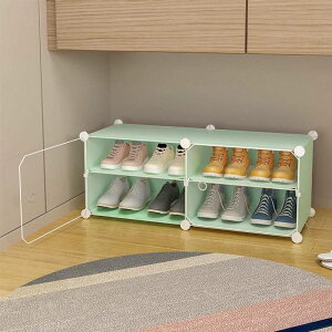 大學生宿舍鞋架小型家用收納神器簡易多層門口寢室桌床下防塵鞋柜