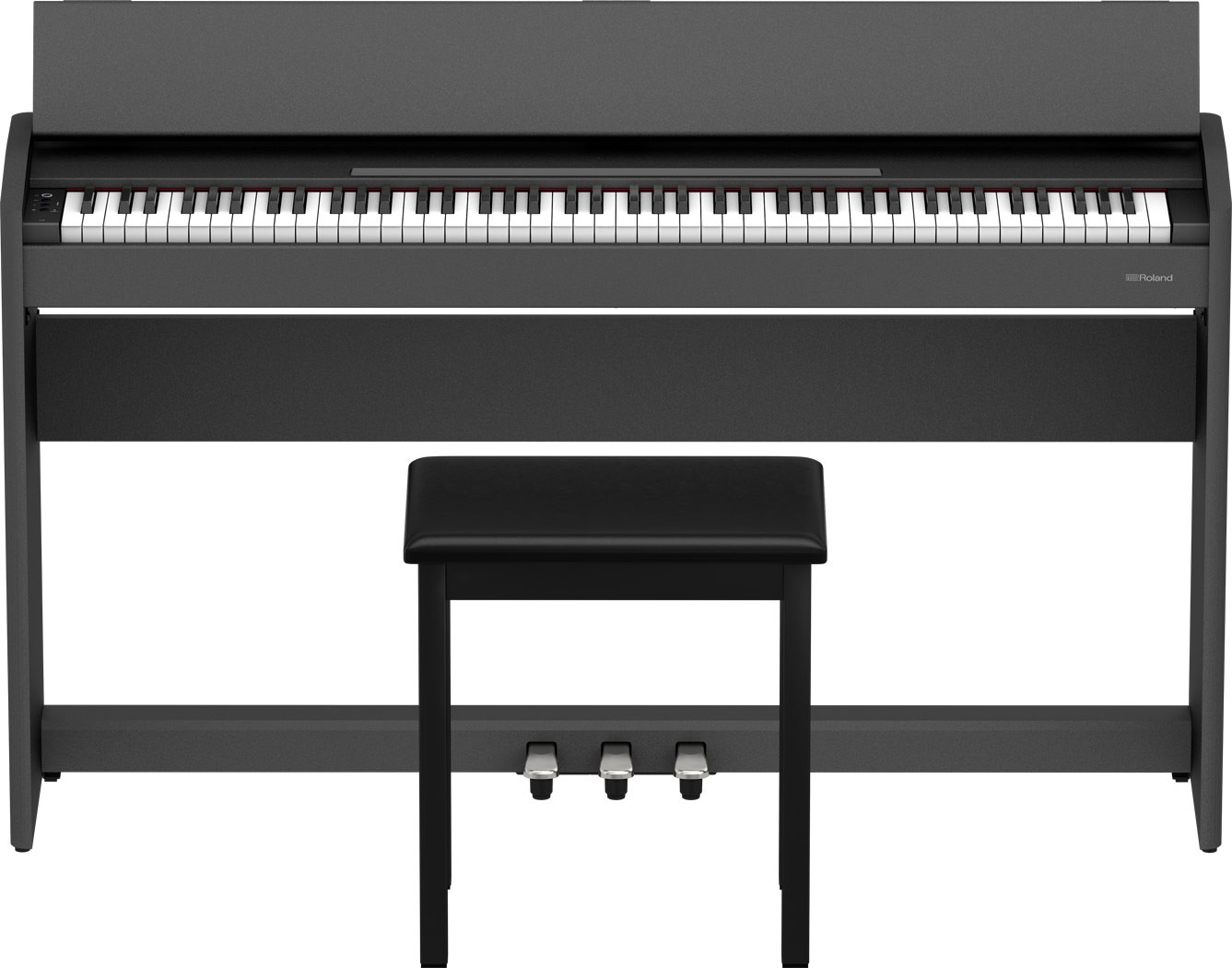 【非凡樂器】Roland F107 數位鋼琴 黑色 / 公司貨保固 / 歡迎現場試琴