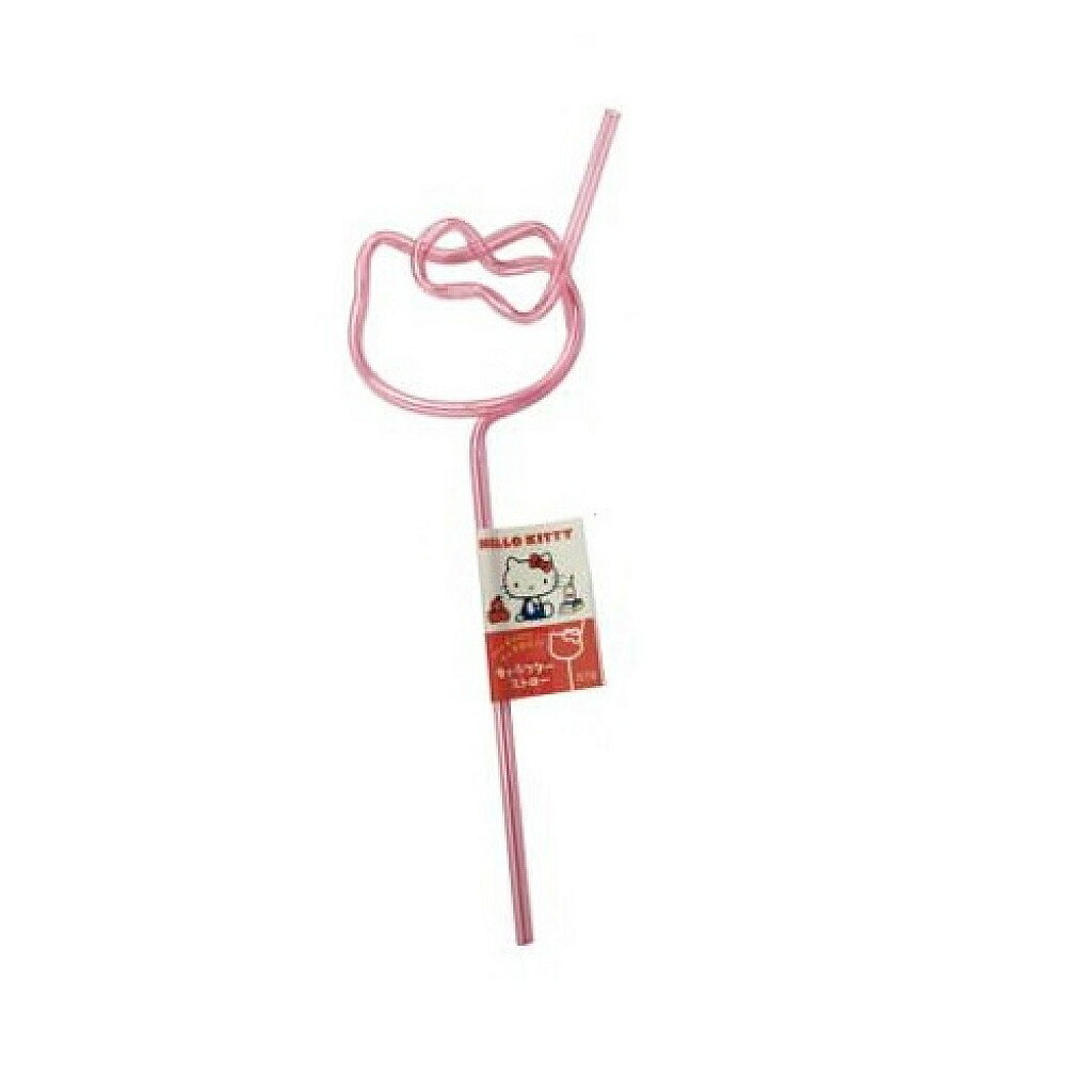 【震撼精品百貨】Hello Kitty 凱蒂貓 KITTY造型吸管#40925 震撼日式精品百貨