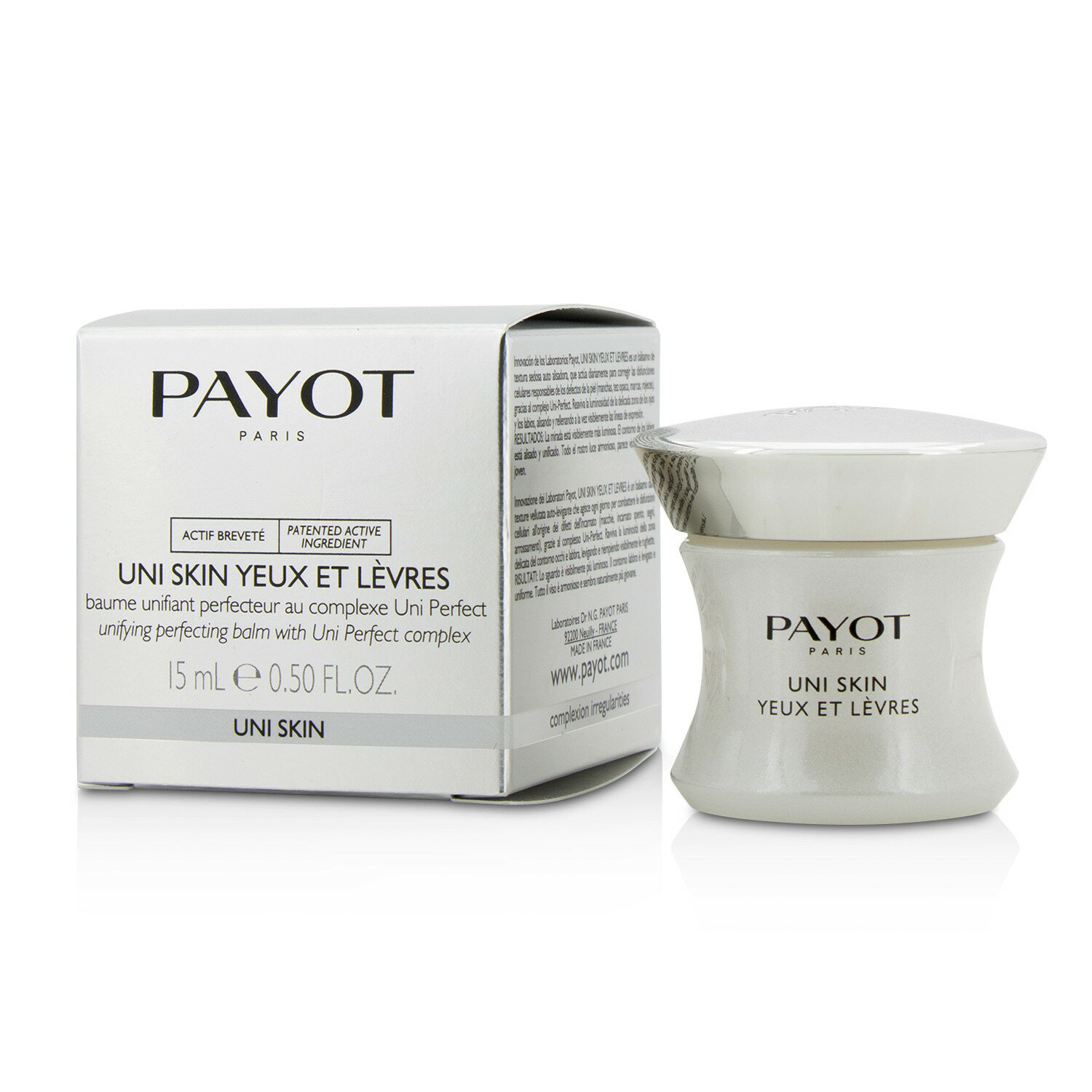 柏姿 Payot - 珍珠光眼唇精華霜 Uni Skin Yeux Et Levres Unifying Perfecting Balm