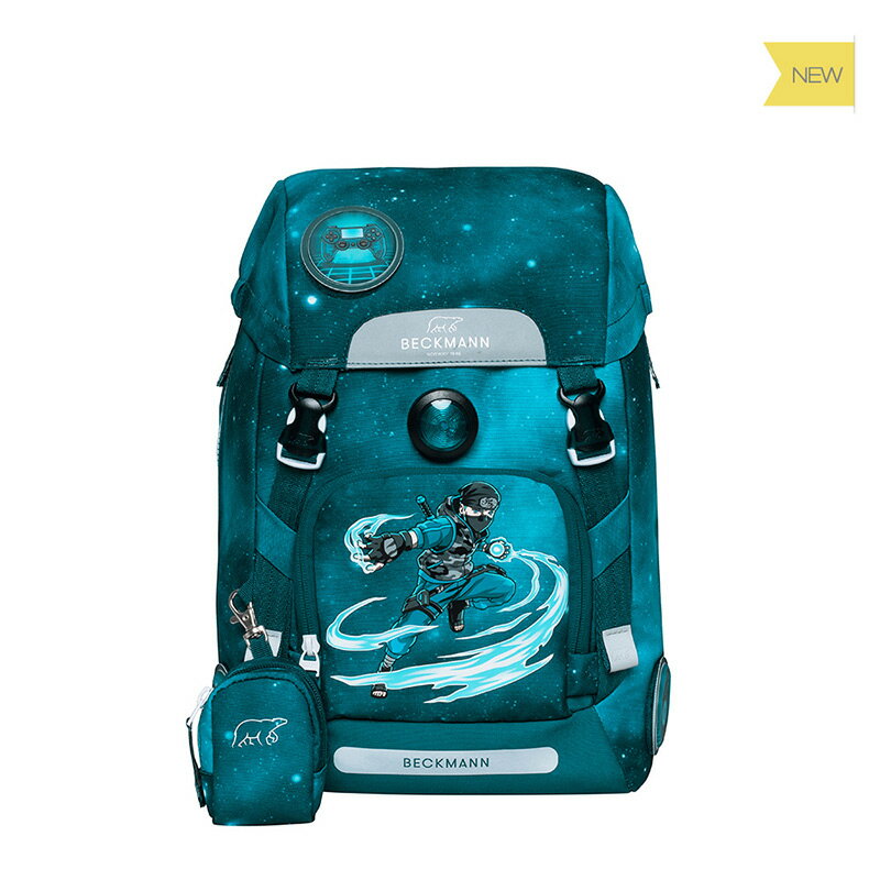 【毒】BECKMANN書包　挪威護脊書包　兒童22L - 忍者高手 暢銷款【領券折222｜Cube卡+APP下單最高10%回饋】