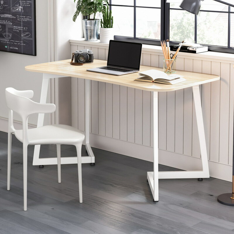 電腦桌 辦公桌 書桌家用創意形簡約辦公桌學習桌臥室桌子簡易小型學生寫字桌