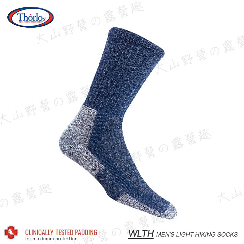 【露營趣】美國 Thorlos WLTH 美麗諾羊毛登山襪 男款 羊毛襪 保暖襪 健行襪 運動襪 休閒襪 吸濕排汗