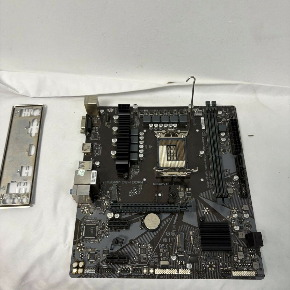 技嘉 B660M POWER D2H 主機板 支援 12100 12400 拆機品 保固三個月 電腦組裝 遊戲主機 文書處理 ITX 小主機