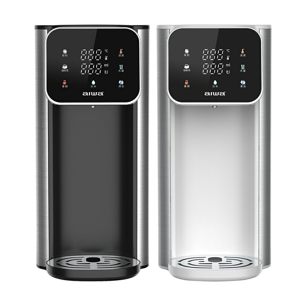 【AIWA 愛華】 熱無雙超濾瞬熱式淨飲機 AW-RE40UF  墨泉黑 /  雪曜白