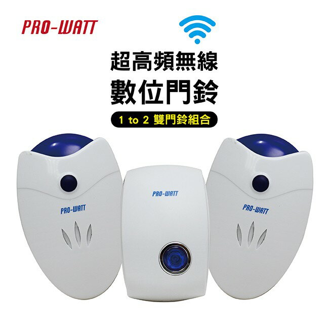 華志P-8519F2 超高頻無線數位門鈴