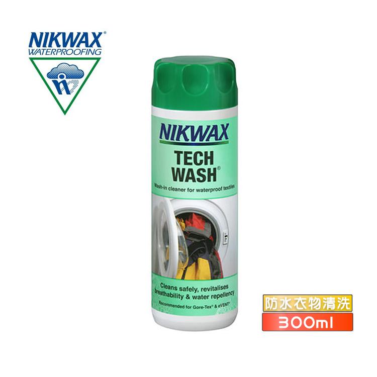 [ NIKWAX ] 防水布料清洗劑 300ml  / Tech Wash 有效清潔 回復透氣及撥水性 / 181 0