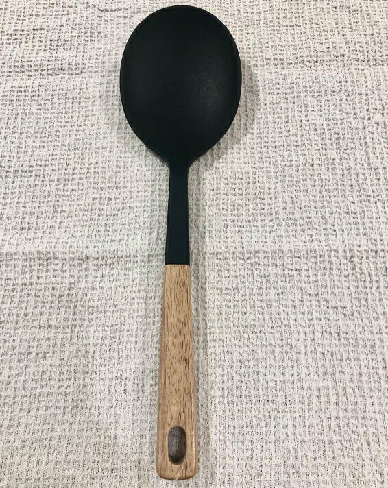 日本 MUJI 無印良品 木柄矽膠調理匙 廚房料理烘焙用品 耐熱矽膠＊夏日微風＊