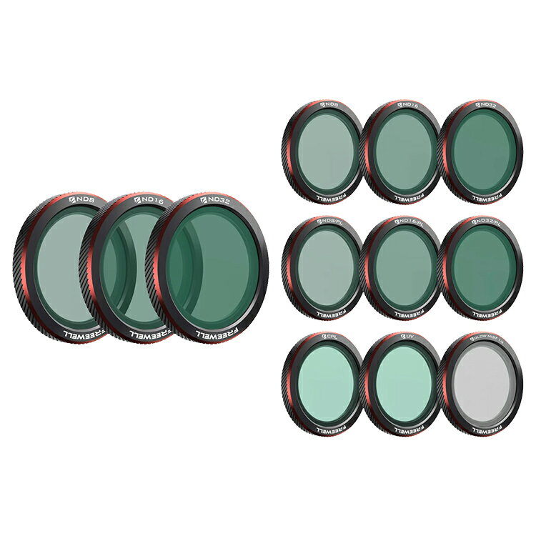 EC數位 Freewell Neo 2 磁吸濾鏡 基本套組 3入/全家桶 9入 ND PL CPL UV
