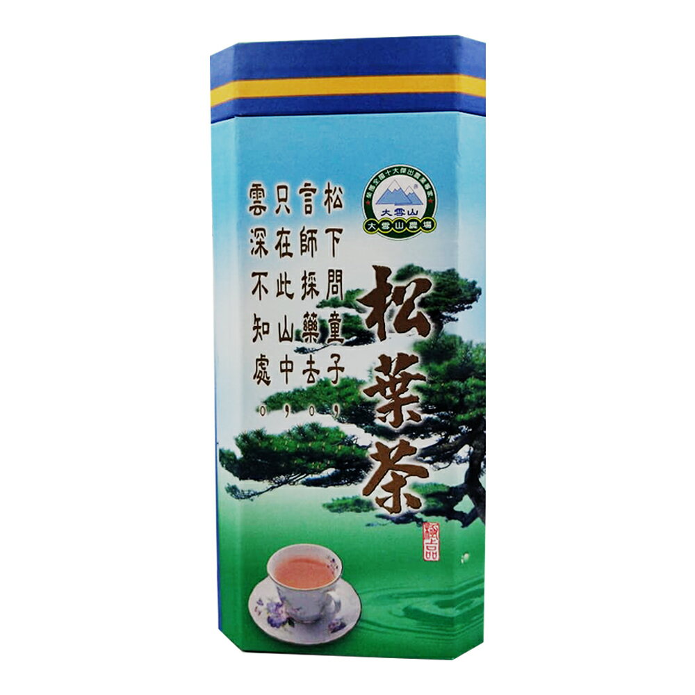【大雪山農場】松葉茶60入X1罐 (3g-60包-罐. 大罐) 茶包