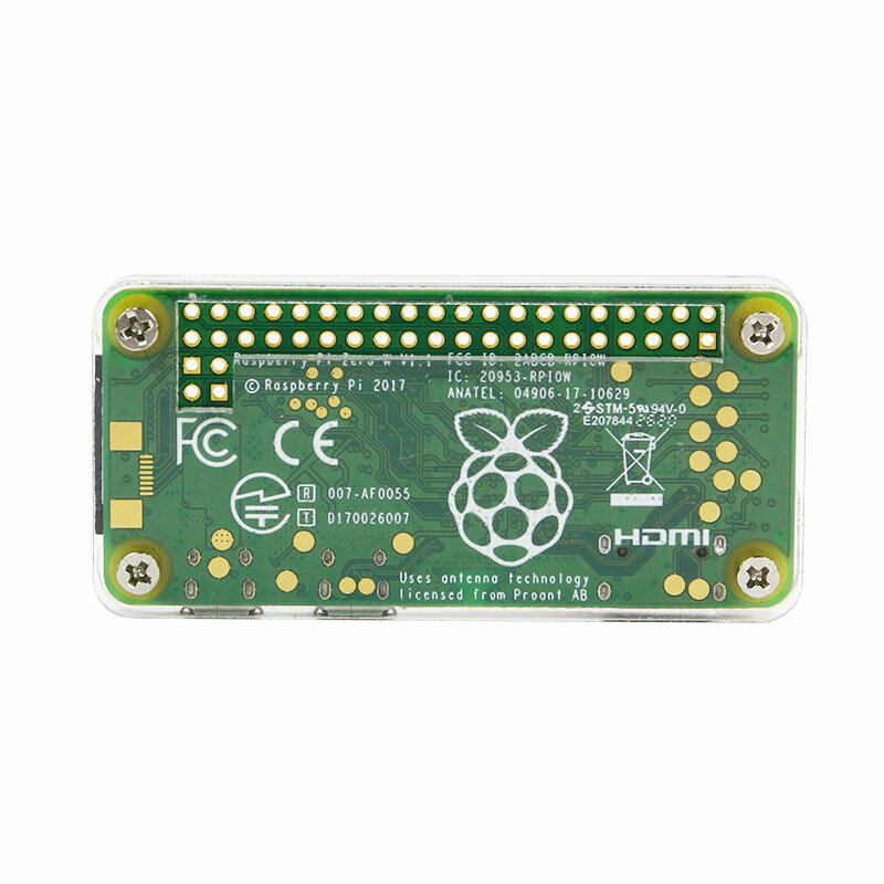 亞博智能樹莓派外殼Raspberry Pi Zero W/WH亞克力透明保護殼| 協貿國際