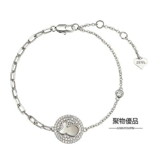 手練 十二生肖925銀情侶手錬女輕奢小眾設計手飾品 0