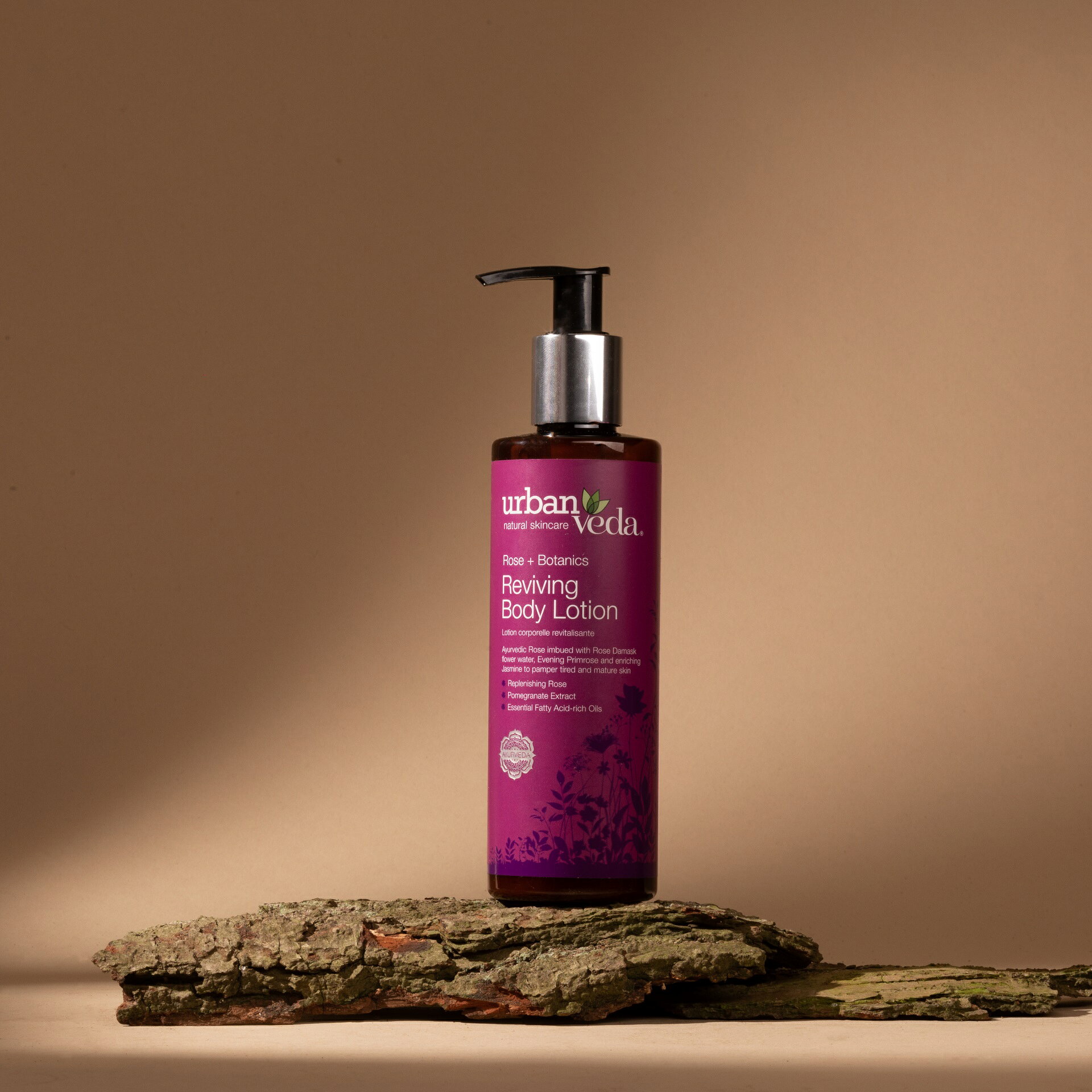 【英國城市吠陀】Urban Veda-玫瑰賦活身體乳液250ml 3