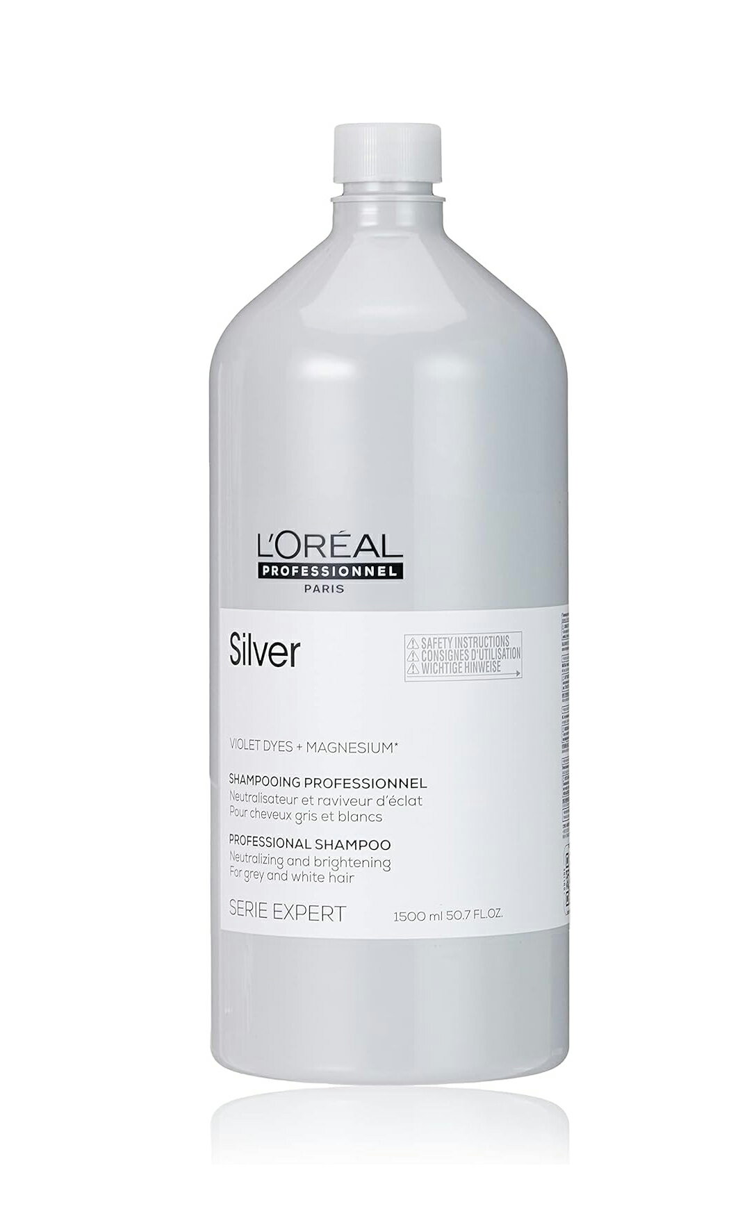 L'Oréal 萊雅 絲漾博銀採矯色洗髮精1500ml~優惠價:1250元｜岡山戀香水
