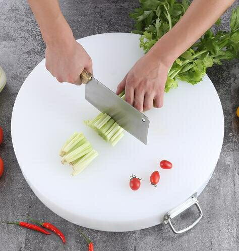 砧板 圓形切菜板抗菌防霉塑料加厚實心PE家用廚房砧板商用剁肉墩案板
