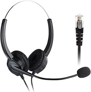 HEADSET 電話耳機 FANVIL電話耳機C58P C58 C62 C66 X1P X3SP X4G X5S X6專用電話雙耳耳機麥克風