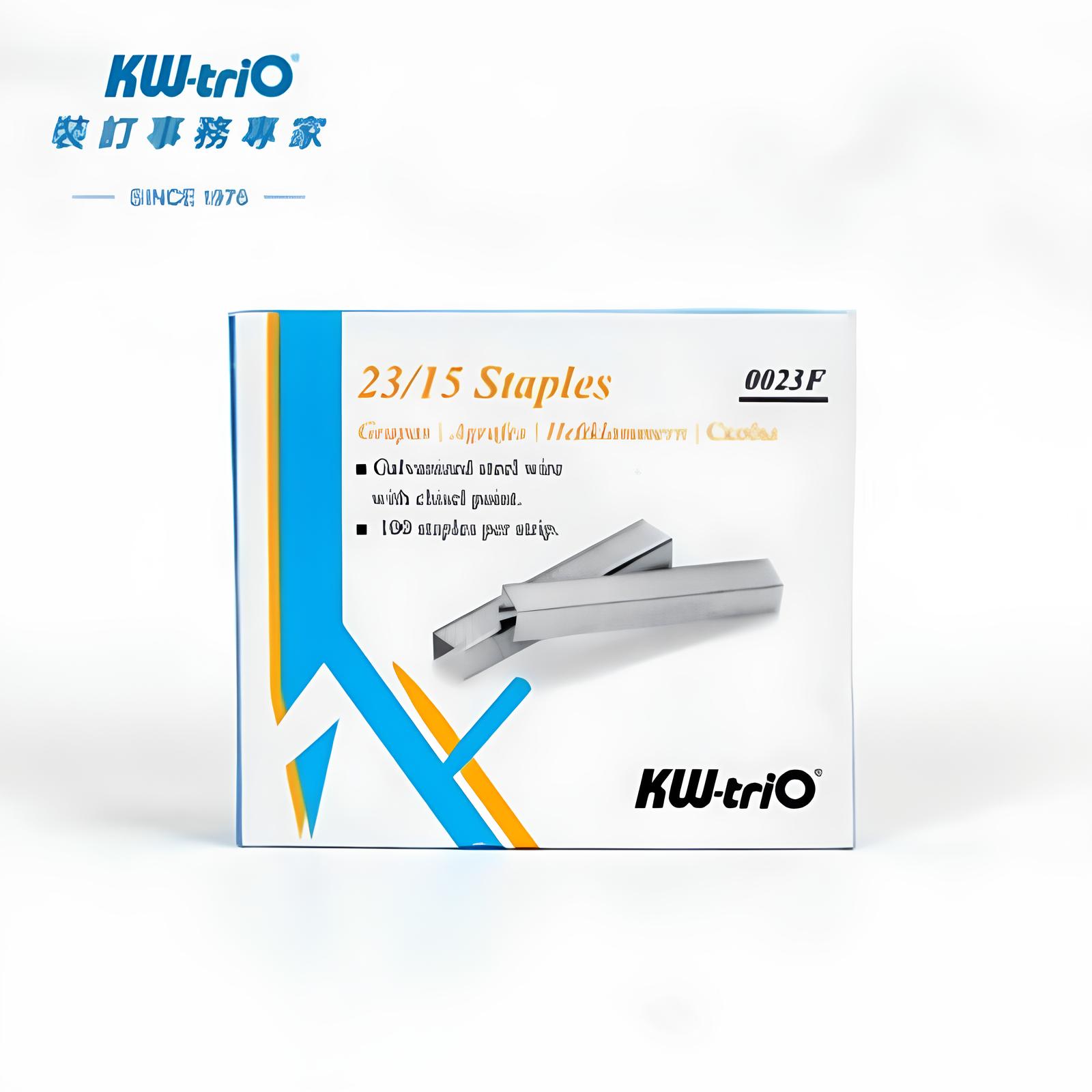 KW-triO 23/15 0023F  訂書針 釘書針 1000支/盒