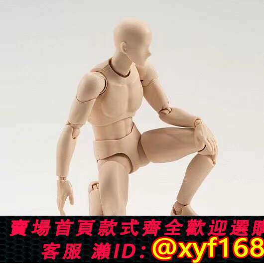 {保固一年 可打統編}SHF素體人偶全身關節可動figma手辦模型美術繪畫素描男女參考工具