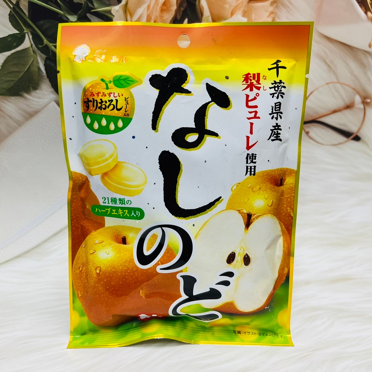 日本 LION 獅王 系列糖果~水梨風味糖 喉糖 水梨糖 水梨喉糖｜全店$299 全家取貨免運｜滿額折500｜APP下單最高賺19%點數⚡