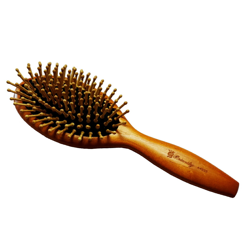FRACIUS 法拉西施 -A4325 圓柄木珠按摩梳 3 FRACIUS 法拉西施 -A4325 圓柄木珠按摩梳 3