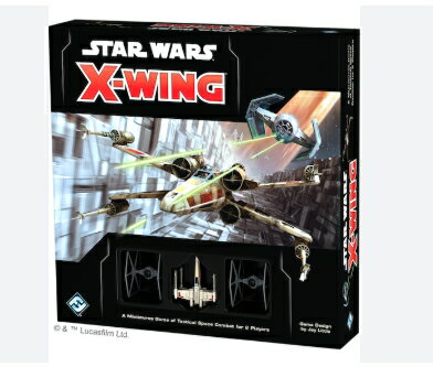 【GoKids 玩樂小子】星戰: X戰機 桌上遊戲 Star Wars: X-Wing(福利品)(加贈HABA購物袋)