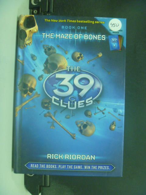 【書寶二手書T1／原文小說_JHV】The Maze of Bones_Rick Riordan