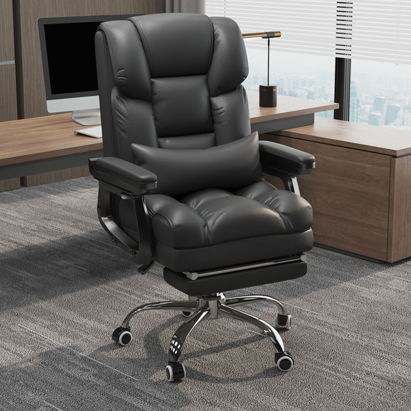 優樂悅~（送貨到家）電腦椅家用靠背轉椅書桌椅舒適久坐辦公椅商務沙發座